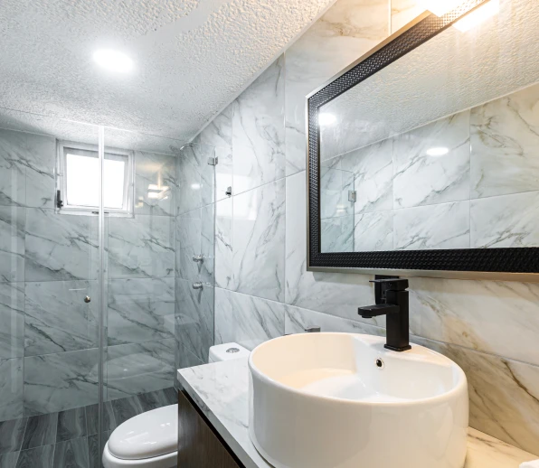 Imagen de un baño remodelado